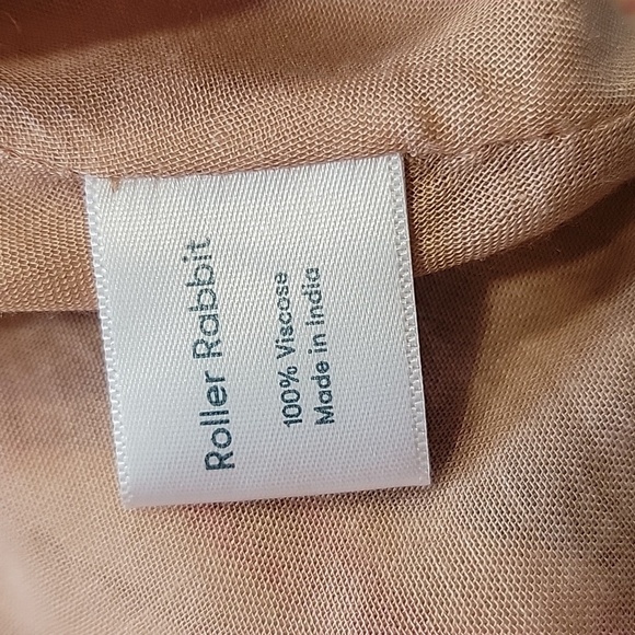 Roller Rabbit Size S Camo Floral-Print Wrap Dress, Excellent Used Condition - Picture 12 of 13